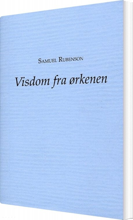 Billede af Visdom Fra ørkenen - Samuel Rubenson - Bog