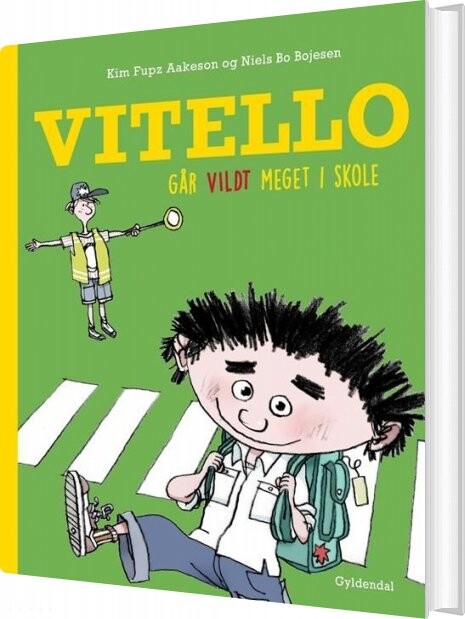 Billede af Vitello Går Vildt Meget I Skole - Kim Fupz Aakeson - Bog