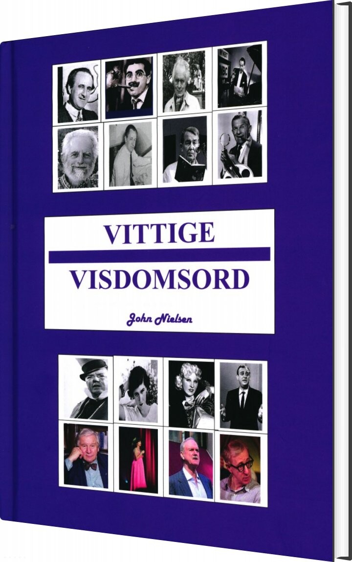 Billede af Vittige Visdomsord - John Nielsen - Bog