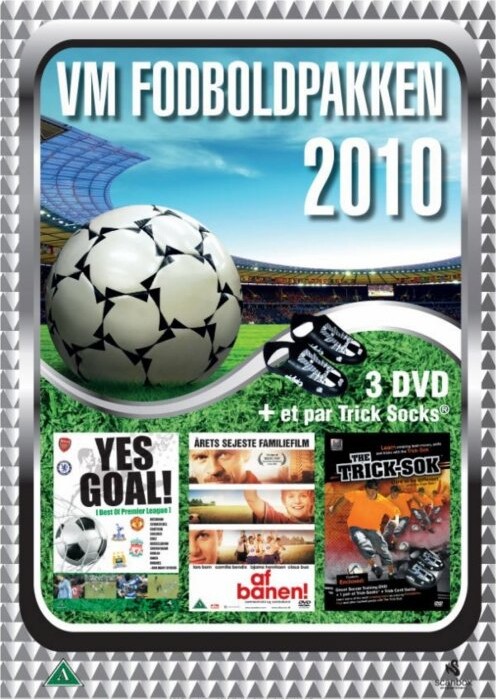Vm Fodboldpakken - Yes Goal // Af Banen // The Trick-sok - DVD - Film