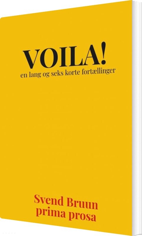 Billede af Voila - Svend Bruun - Bog