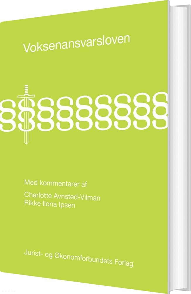 Voksenansvarsloven - Charlotte Avnsted-vilman - Bog