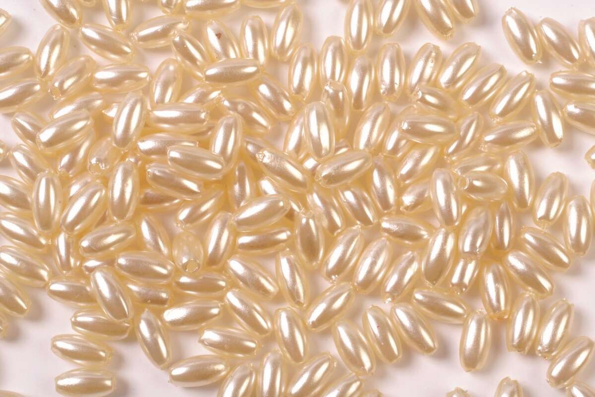 Voksperler Til Smykker - Gul - 3 Mm - 500 G