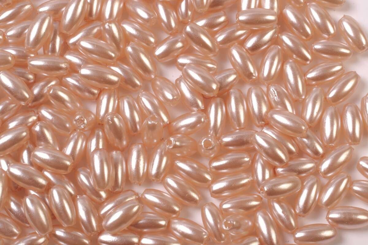 Voksperler Til Smykker - Sand - 3 Mm - 500 G