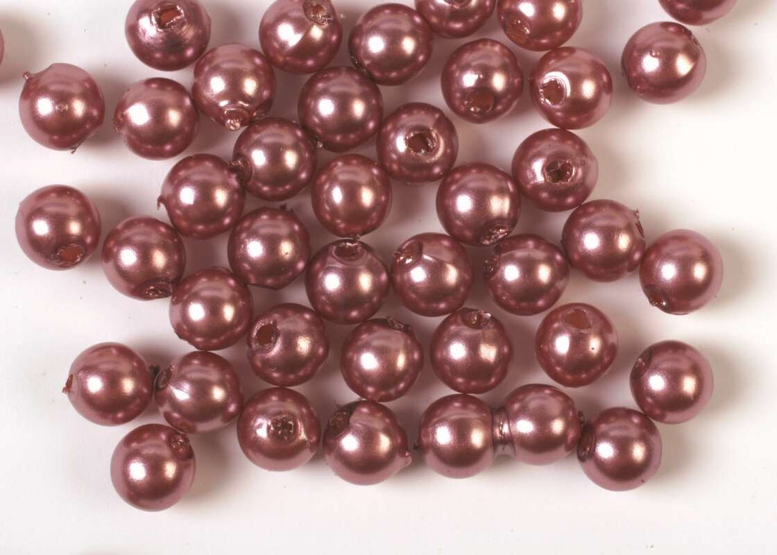 Voksperler Til Smykker - Syren - 3 Mm - 500 G billede