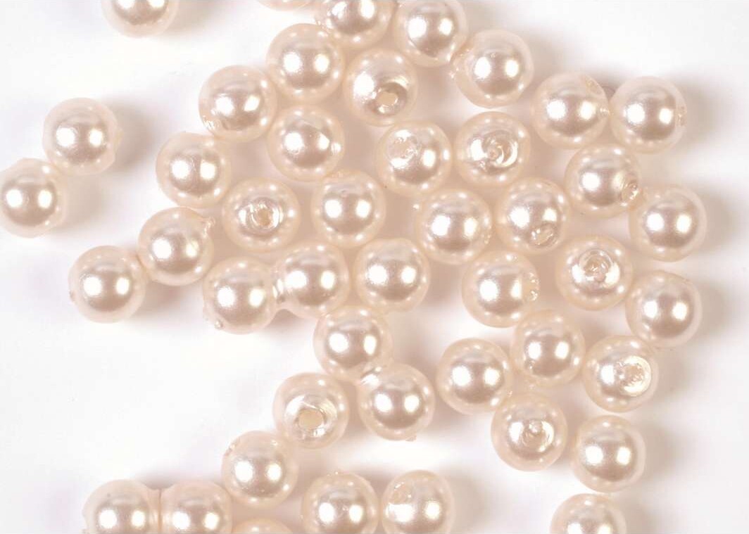 Voksperler - Creme - 4 Mm - 500 G