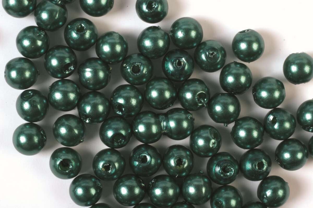 Voksperler - Grøn - 4 Mm - 500 G