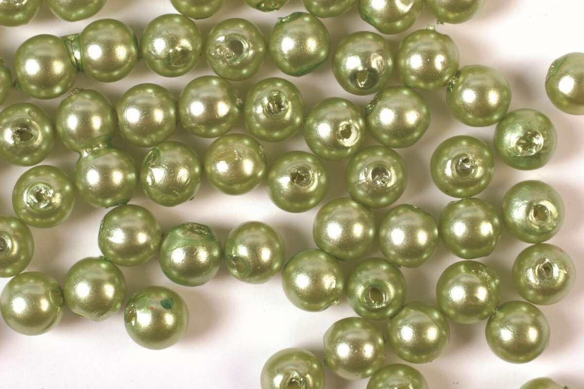 Voksperler - Lime - 4 Mm - 500 G