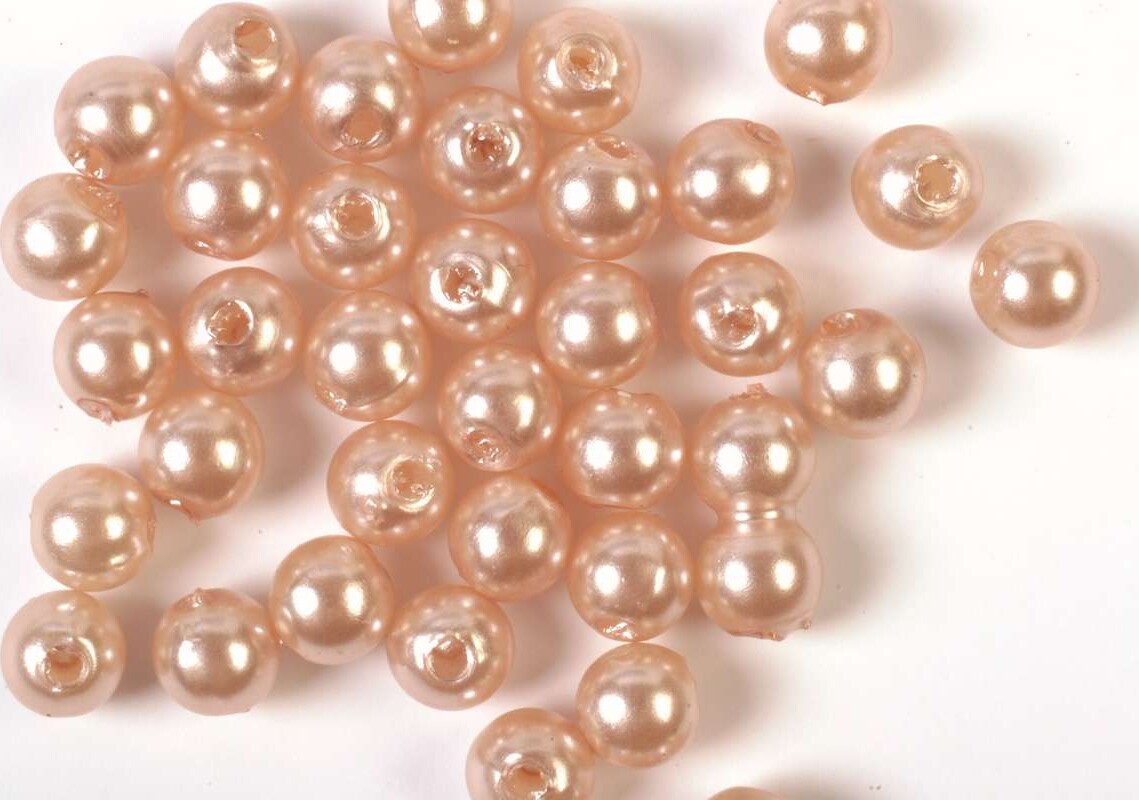 Voksperler - Sand - 4 Mm - 500 G