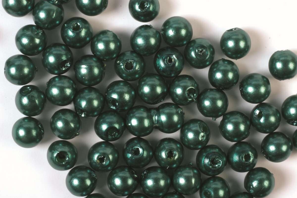 Voksperler - Grøn - 5 Mm - 500 G