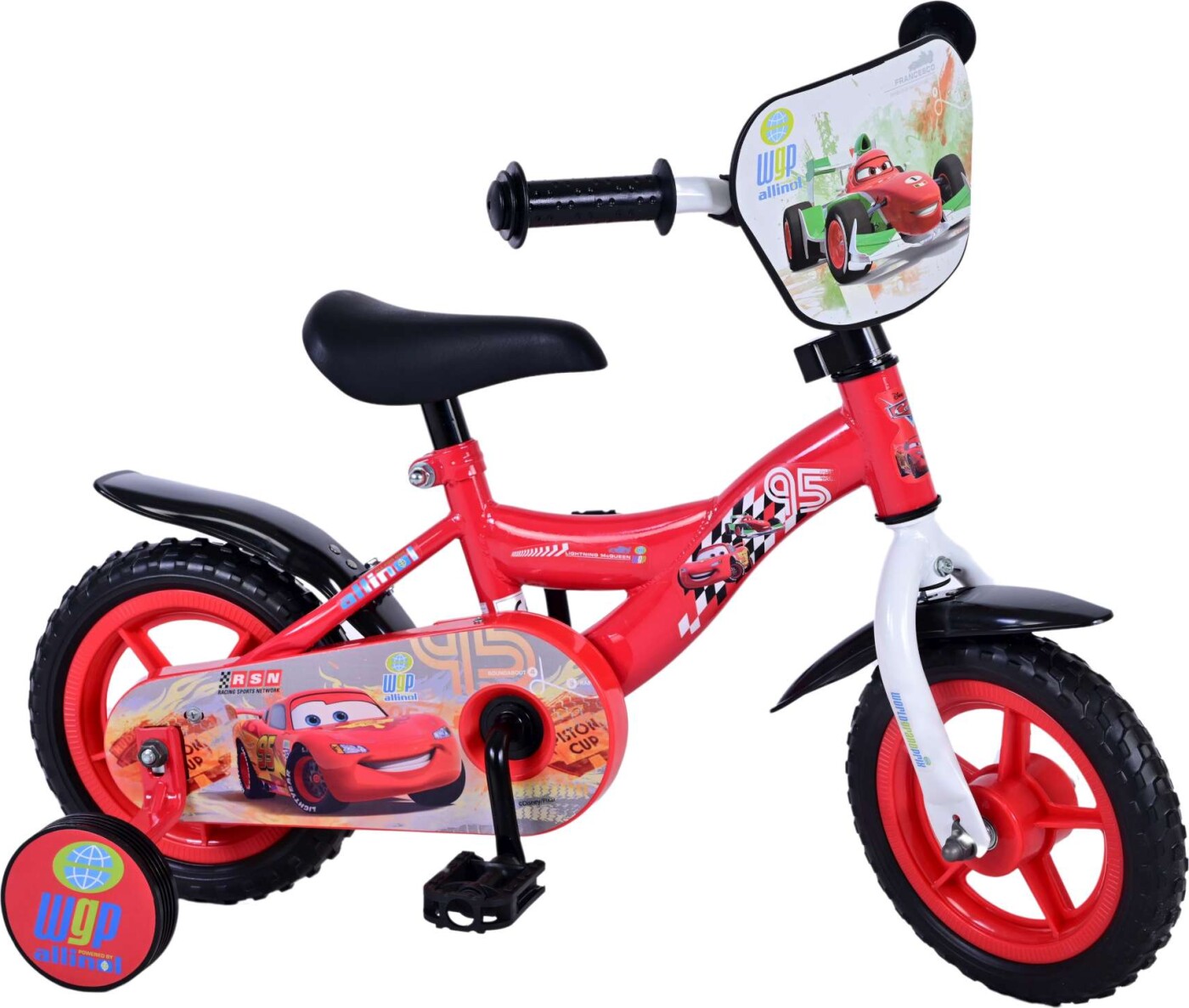 Disney Cars - Børnecykel Med Støttehjul - 10