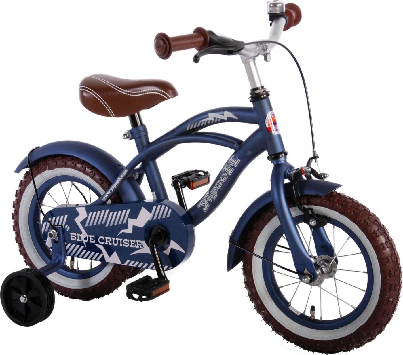 Volare Børnecykel - 3-4,5 år - 12'' - Blue Cruiser - Blå