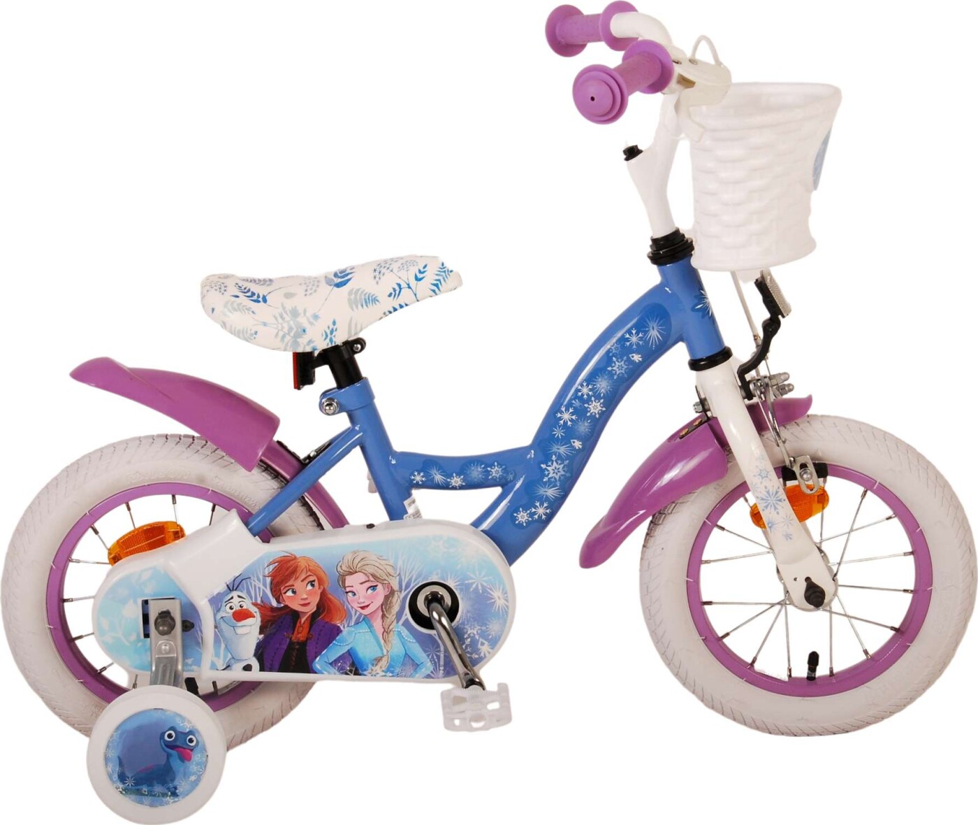 #1 - Frost - Børnecykel Med Støttehjul - 12