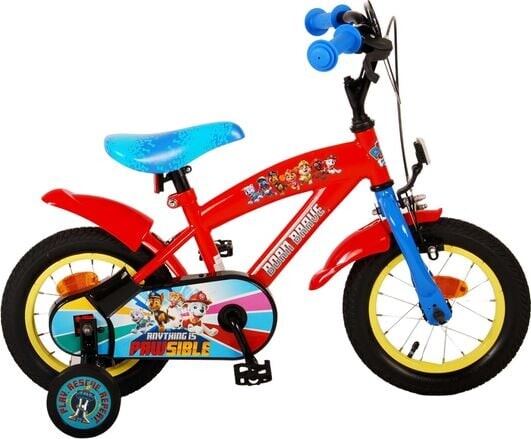 Volare - Børnecykel Med Støttehjul - 12" Tommer - Paw Patrol Core