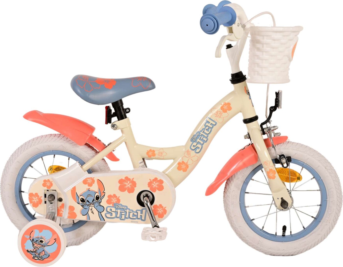 Volare - Børnecykel Med Støttehjul - 12'' - Stitch