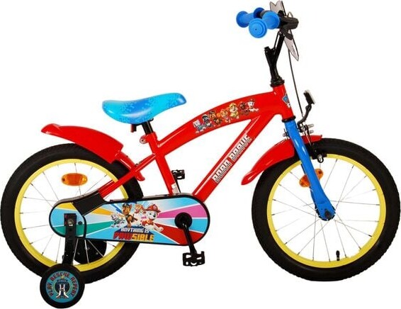 Volare - Børnecykel Med Støttehjul - 16" Tommer - Paw Patrol