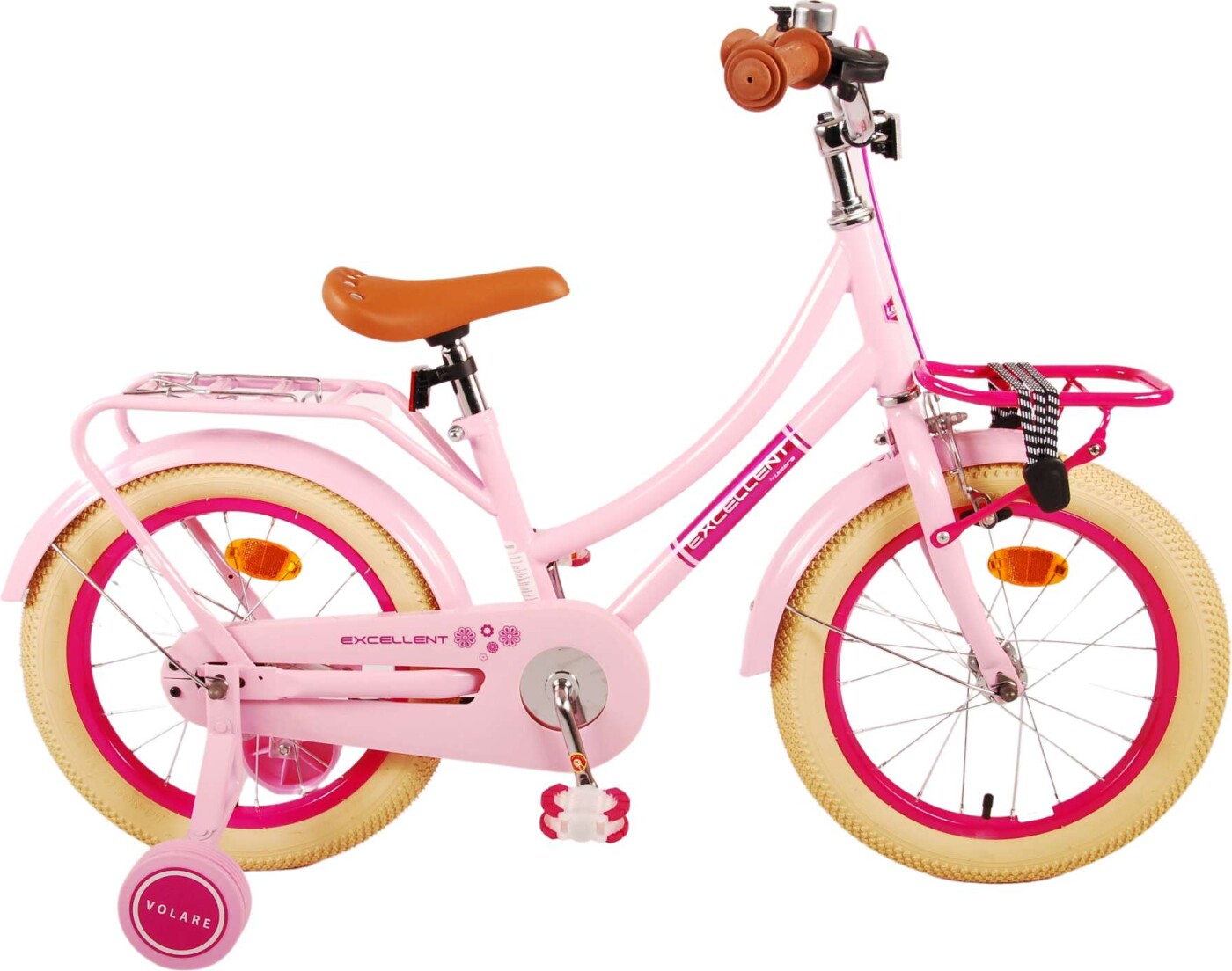 Volare Børnecykel - 16 Tommer - Excellent Pink - 51632