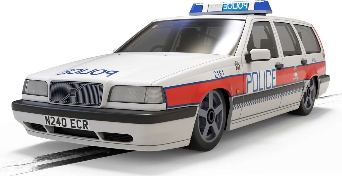 Scalextric C4627 - Volvo 850 Estate - Police Edition Bil