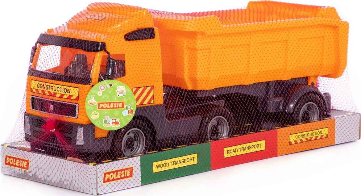 Volvo Lastbil Dumper Legetøj - Polesie - 59 Cm