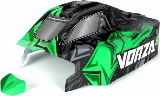 Vorza Buggy Vb-2 Flux Buggy Painted Body (green) - Hp160416 - Hpi Racing