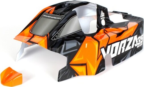 Vorza Vb-2 Nitro Buggy Painted Body (orange) - Hp160414 - Hpi Racing