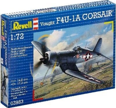 Billede af Revell - Vought F4u-1a Corsair Fly Byggesæt - 1:72 - 03983