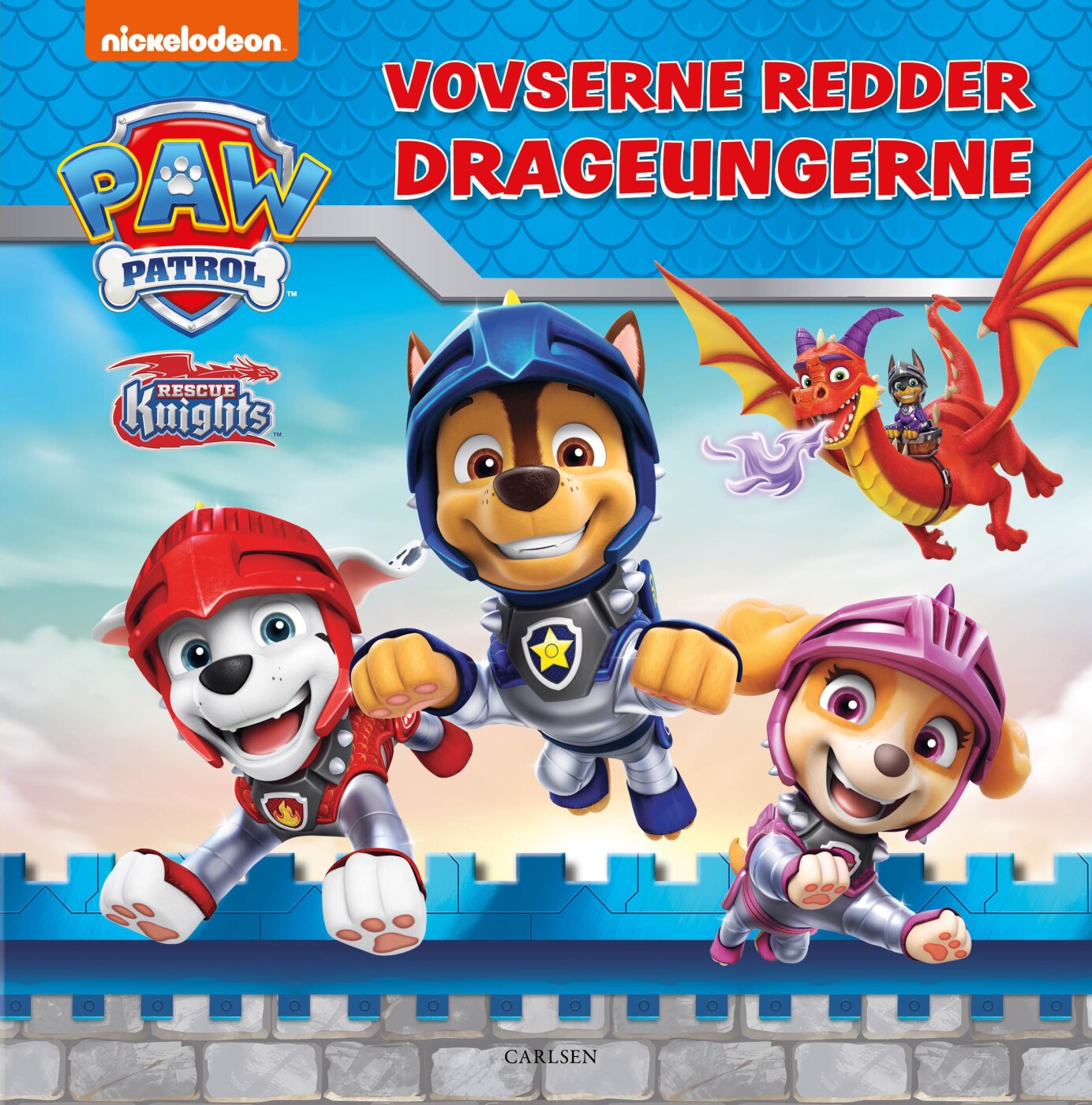 Vovserne Redder Drageungerne - Paw Patrol - Viacomcbs - Bog