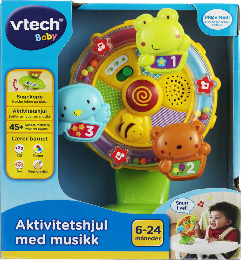 Vtech - Baby Aktivitetshjul Med Musik