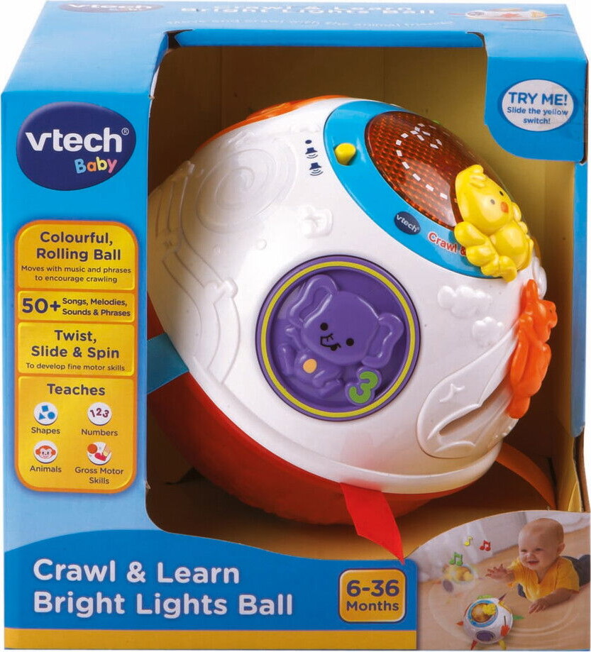 Vtech - Baby Crawl & Learn Bright Lights Ball - Aktivitetsbold