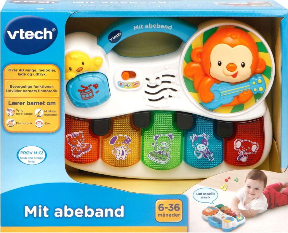 Vtech - Mit Abeband Til Baby - Dansk