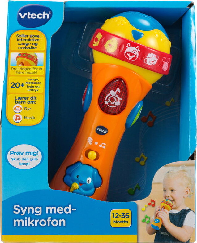 Vtech - Syng med mikrofon - Dansk Tale