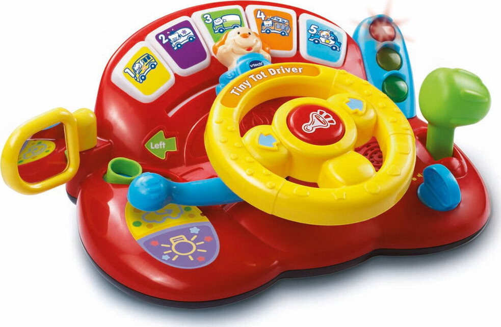 Vtech - Baby Tiny Tot Driver - Dansk