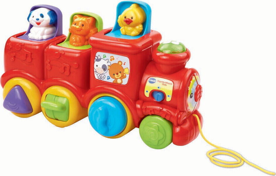 Vtech - Tog Med Træksnor Til Baby - Dansk