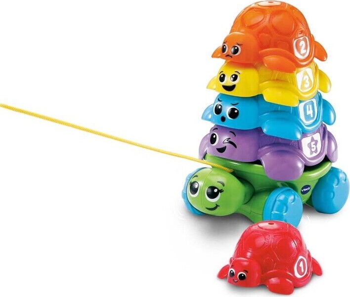 Vtech - Turtle - 2-i-1 Skildpadde Stabledyr Og Trækdyr - Dansk