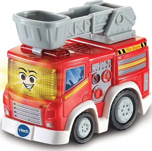 Vtech - Toot Toot Drivers Firetruck - Legetøjs Brandbil - Lyd Og Lys