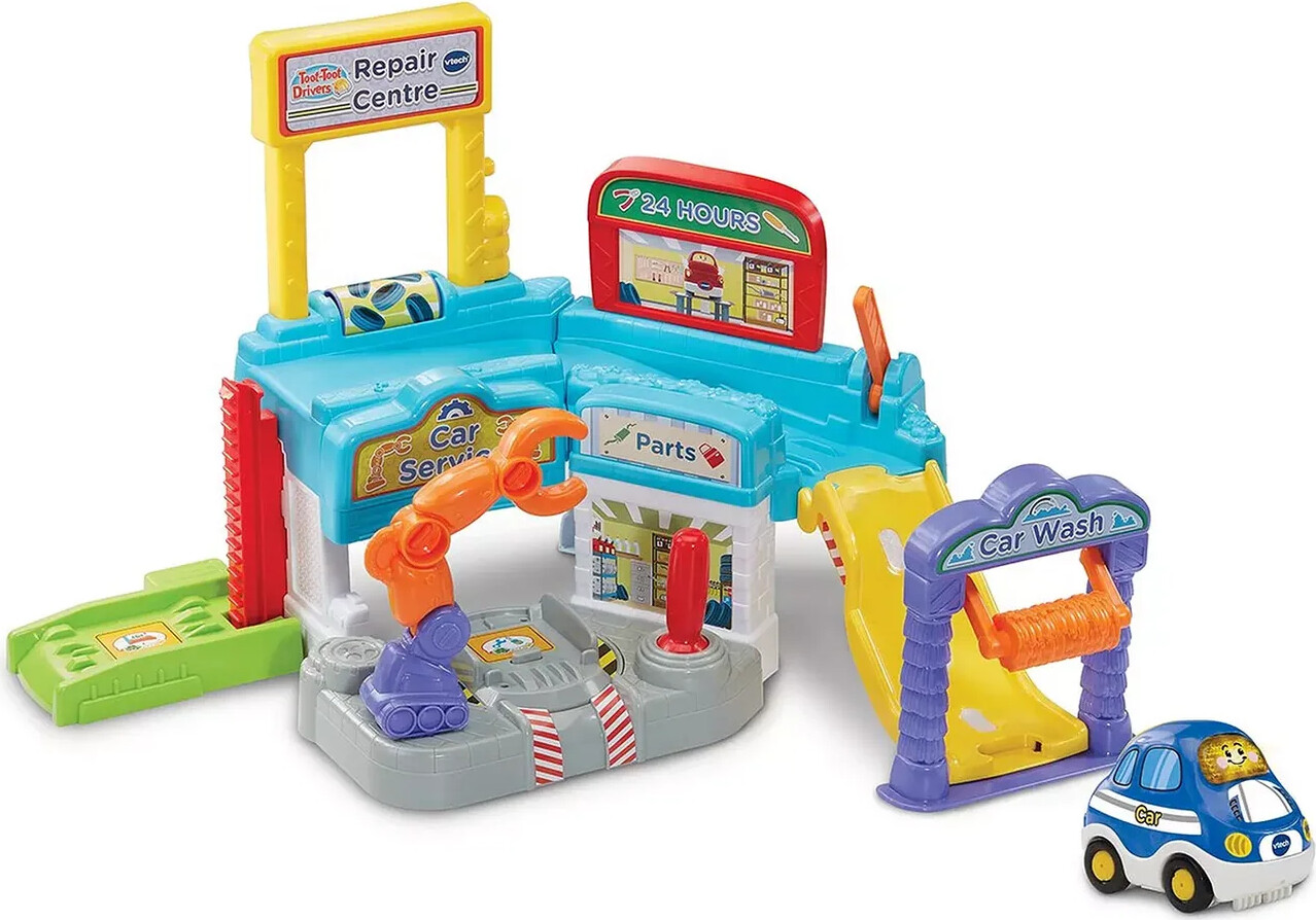 Vtech - Toot Toot Repair Centre - Bilværksted Legesæt