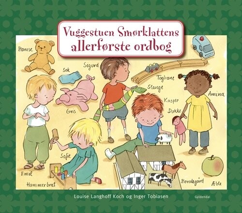 Billede af Vuggestuen Smørklattens Allerførste Ordbog - Inger Tobiasen - Bog