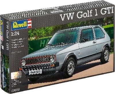 Revell - Volkswagen Vw Golf 1 Gti Bil Model Byggesæt - 1:24 - 07072