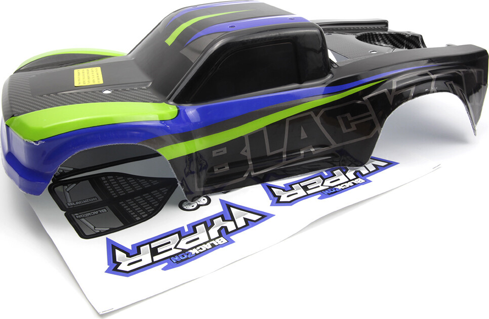 Vyper Sc Printed Body - Blue/green - 540278 - Blackzon