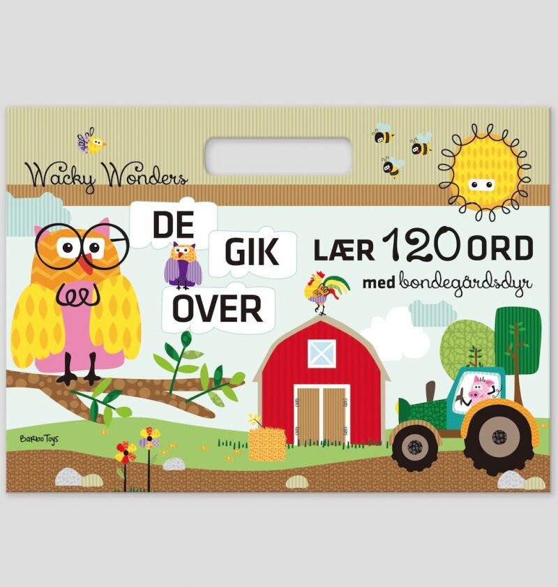 Billede af Wacky Wonders - Aktivitetsbog Med Klistermærker - 120 Ord - Diverse - Bog