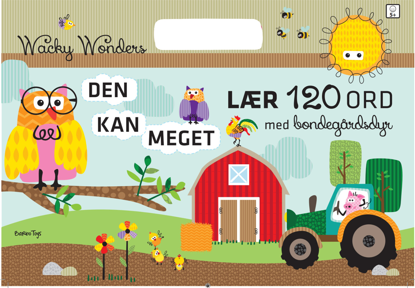 Wacky Wonders - Aktivitetsbog Med Klistermærker - 120 Ord - Bog