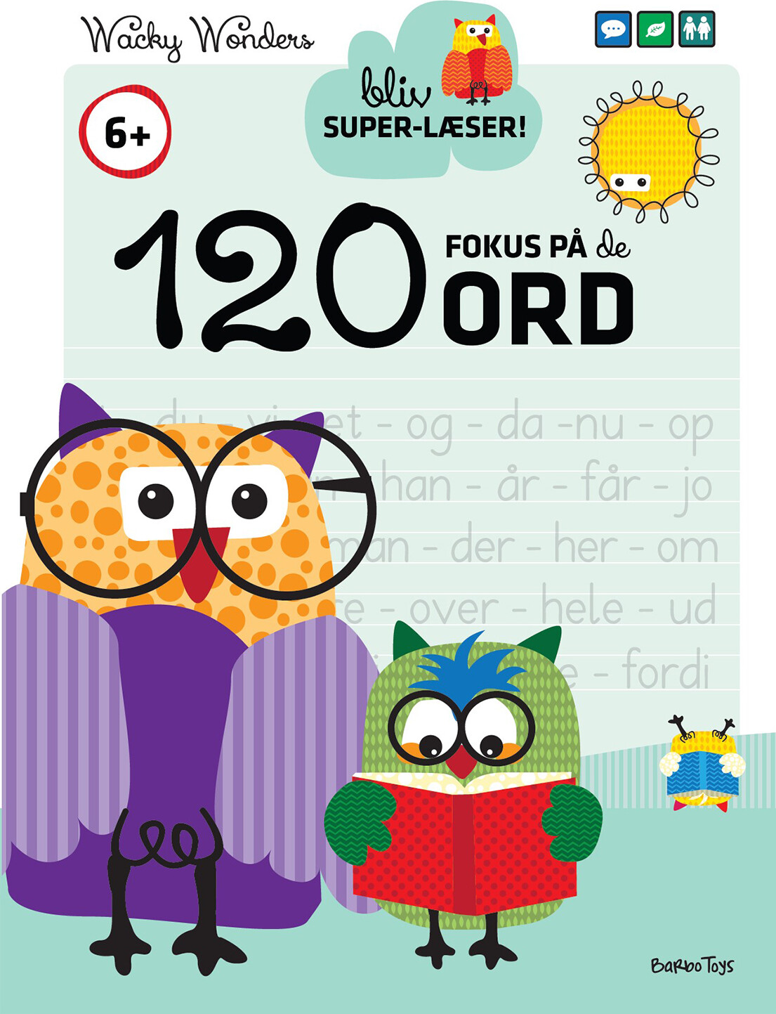 Wacky Wonders - Fokus På De 120 Ord - Helle Louise Holst - Bog