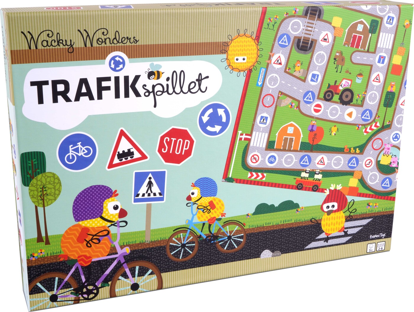 Trafikspillet - Wacky Wonders - Barbo Toys