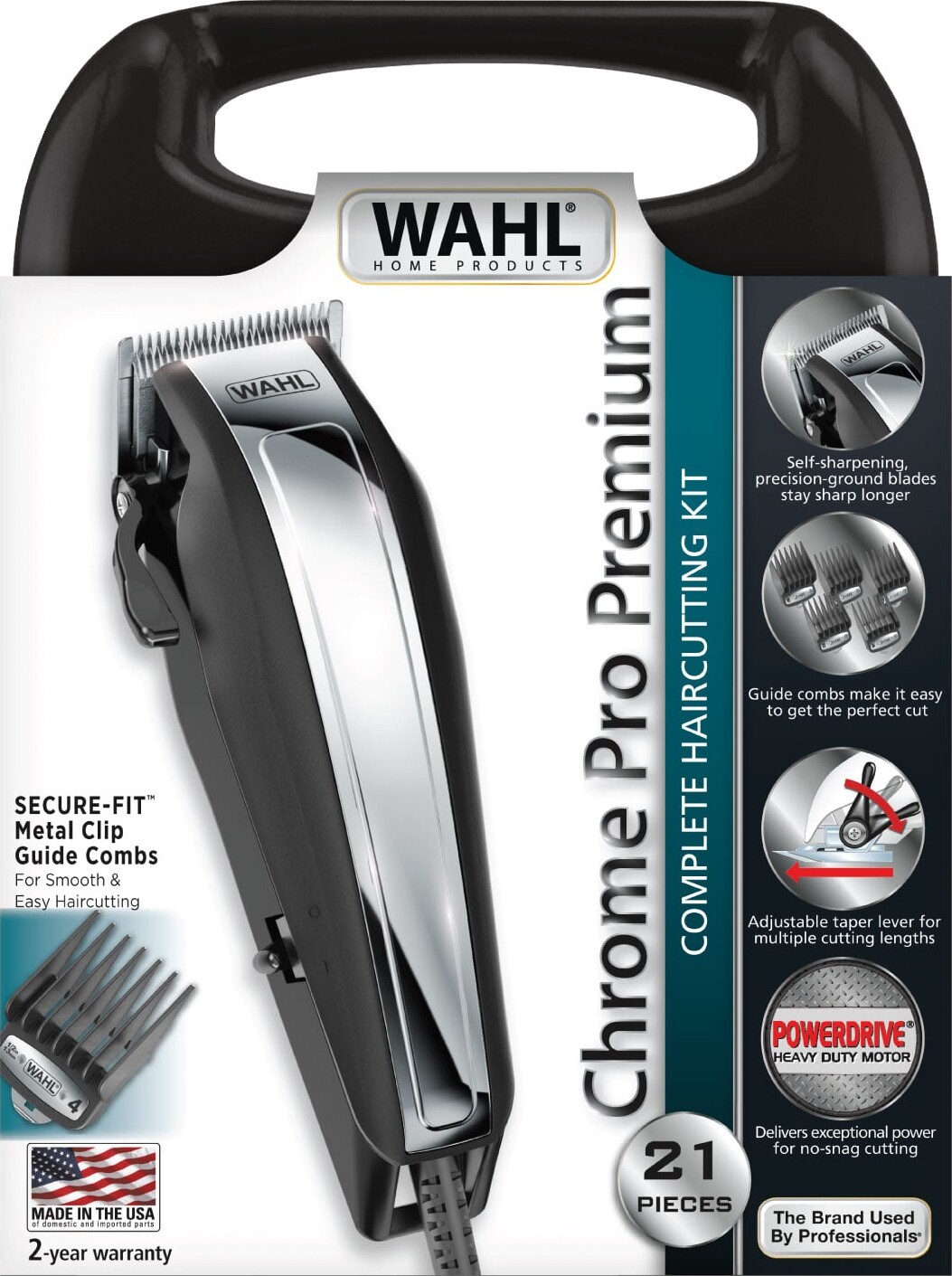 Wahl Hårklipper ChromePro Premium - 1 stk.