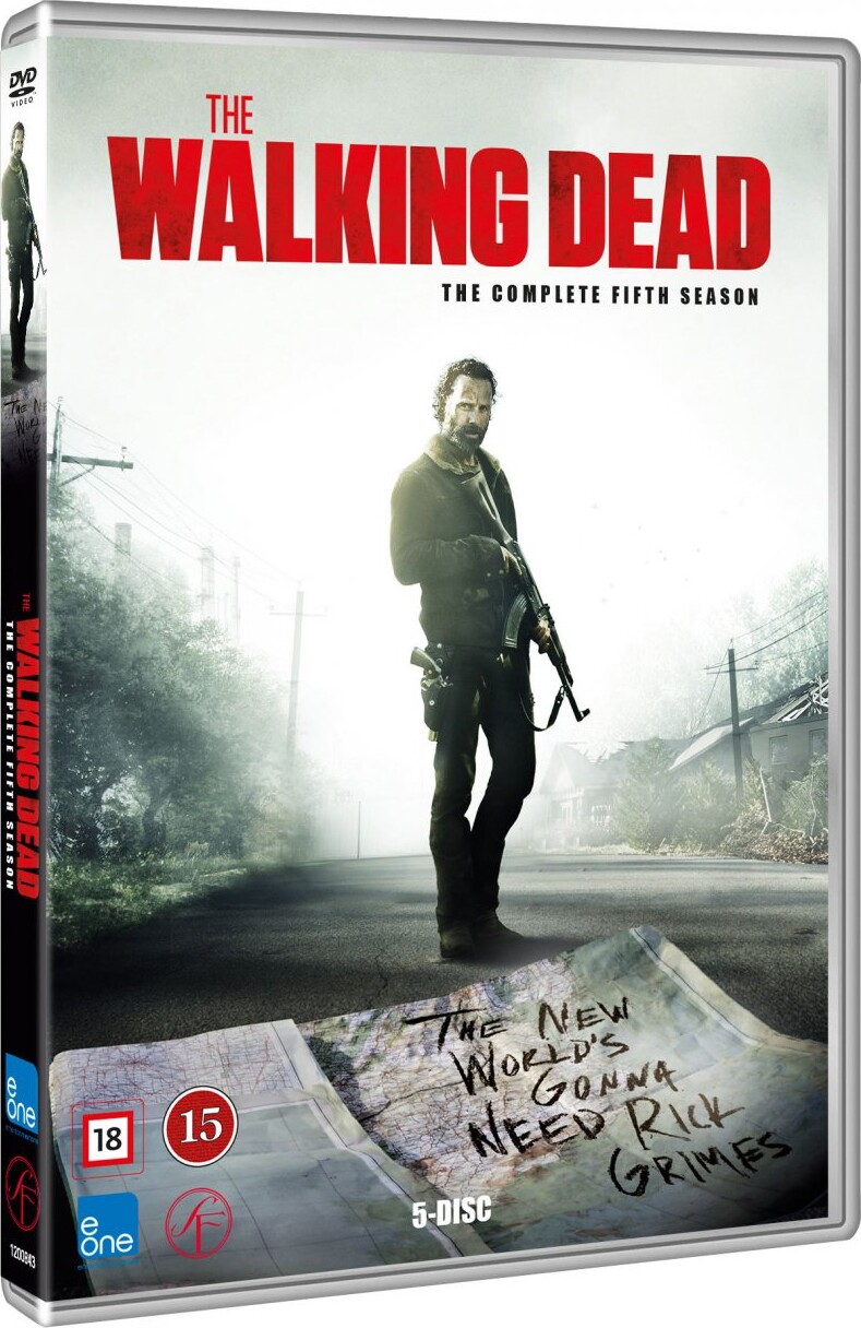 The Walking Dead - Sæson 5 - DVD - Tv-serie