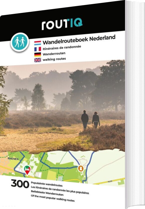 Billede af Walking Routes In The Nederlands - Routiq - English Book