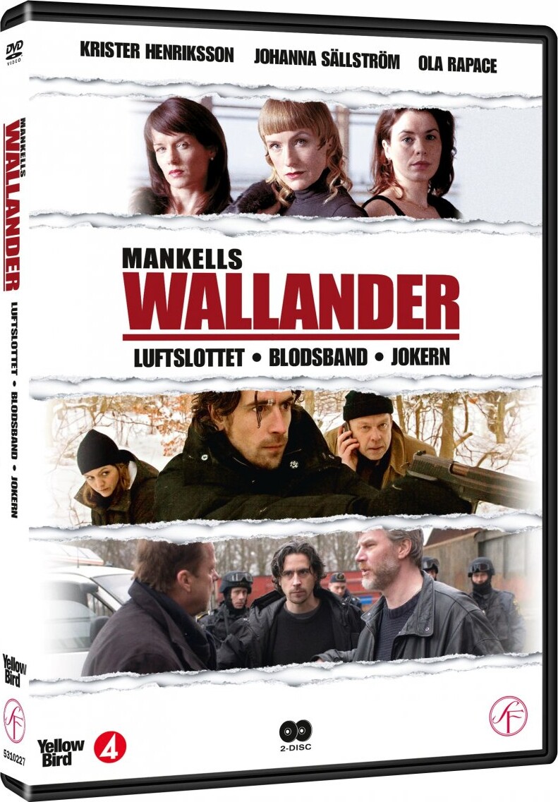 Wallander - Vol. 4 - DVD - Tv-serie