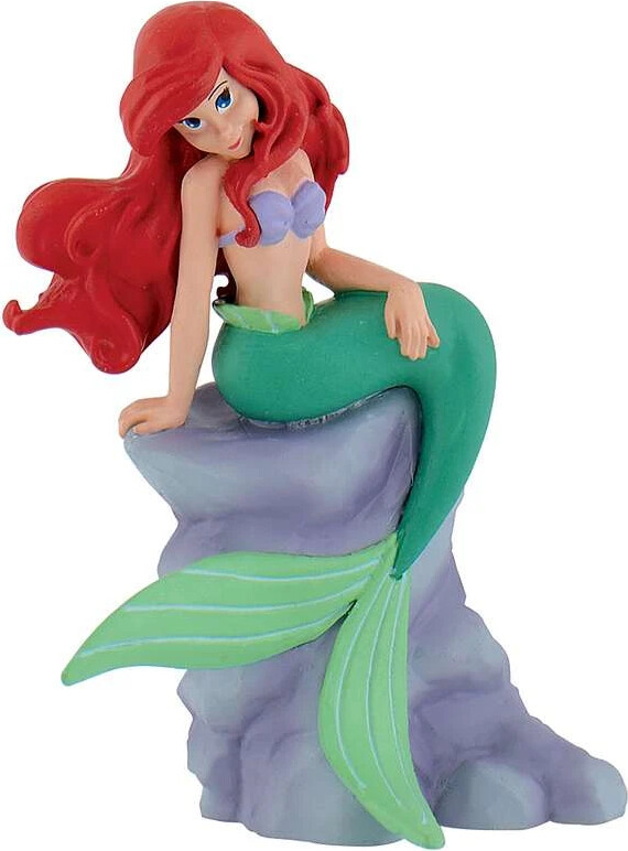 Bullyland - Ariel Figur - Havfrue - Disney - 8,5 Cm - 12310