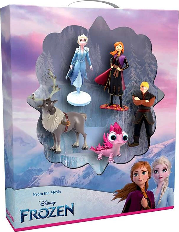 Bullyland Figurer - Frost 2 - Disney - 5 Figurer I Gaveæske - 13414