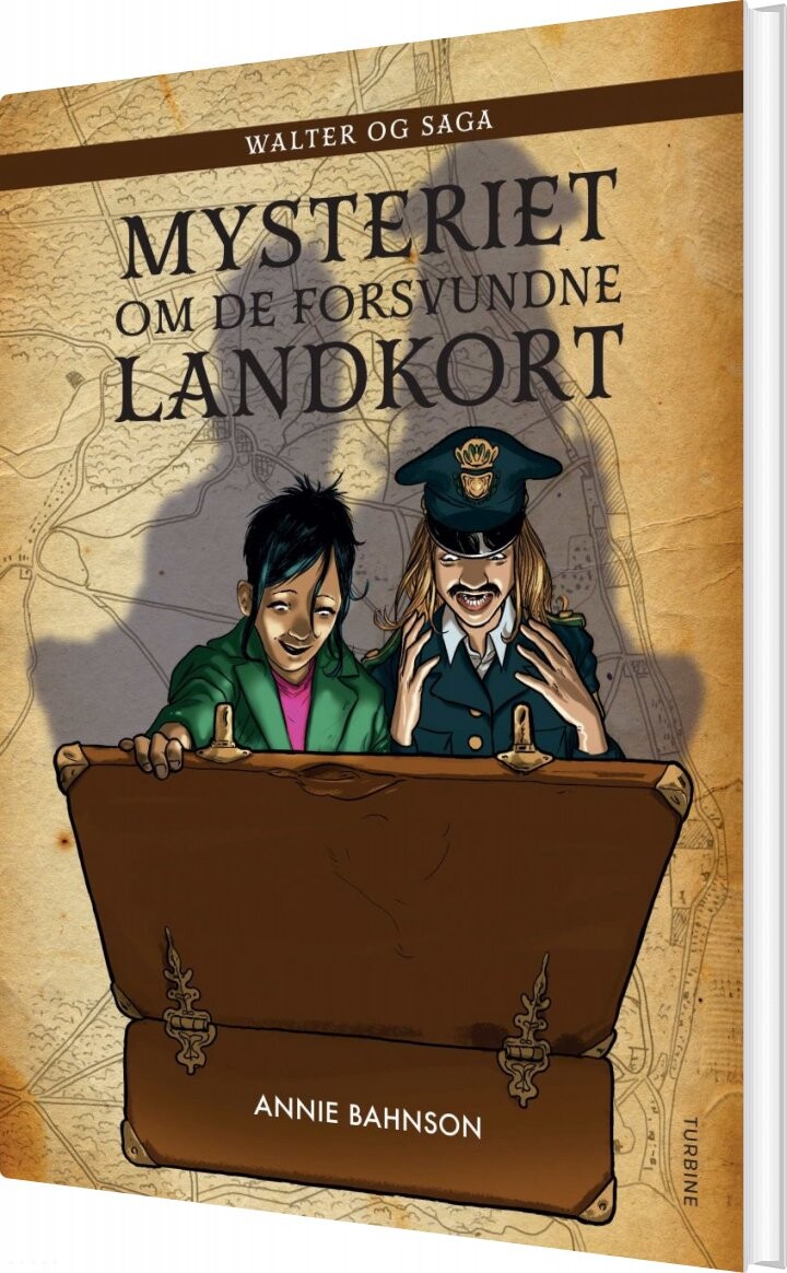 Billede af Walter Og Saga - Mysteriet Om De Forsvundne Landkort - Annie Bahnson - Bog